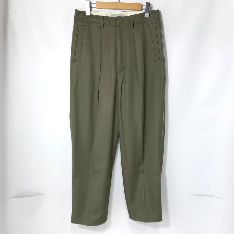 YOKE ヨーク 1TUCK WIDE TROUSERS パンツ