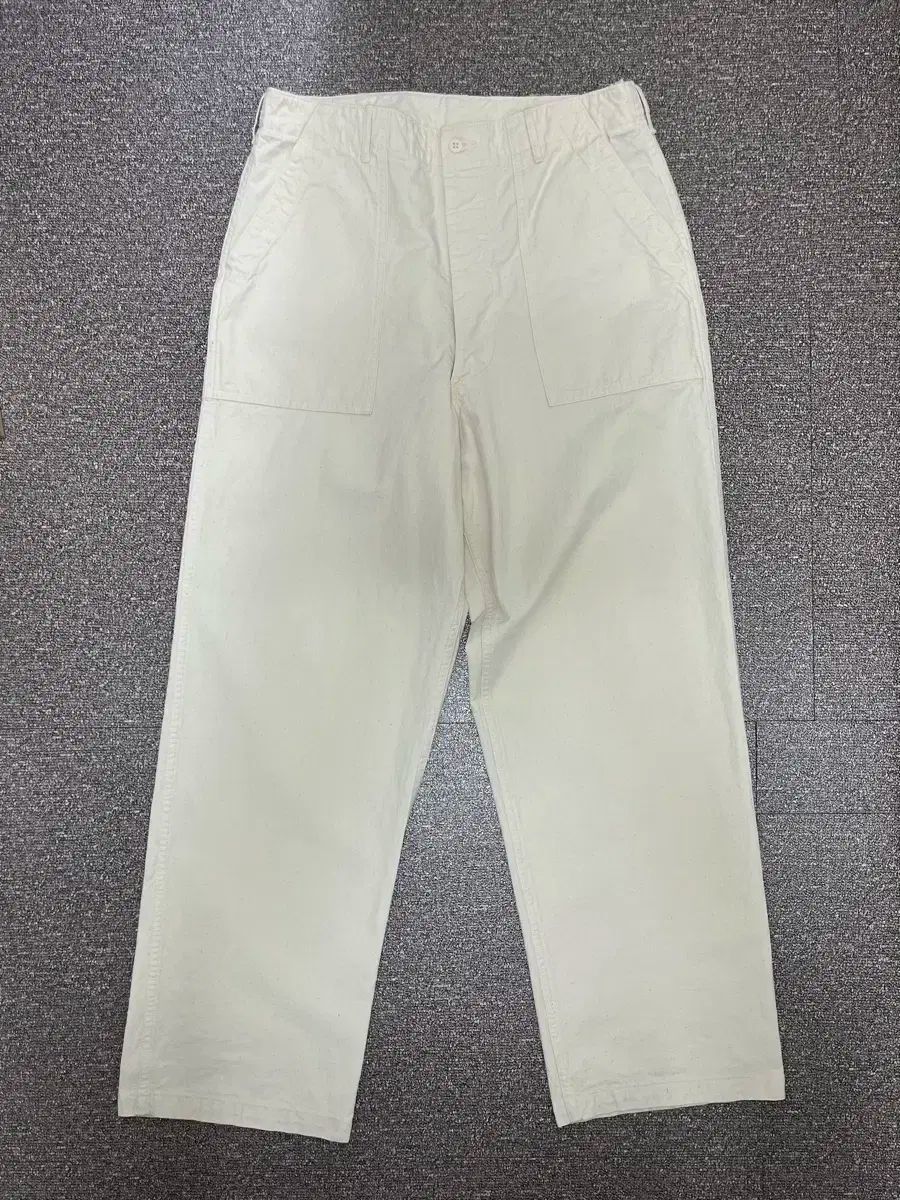 3 orSlow サマー ファティーグ パンツ エクリュ