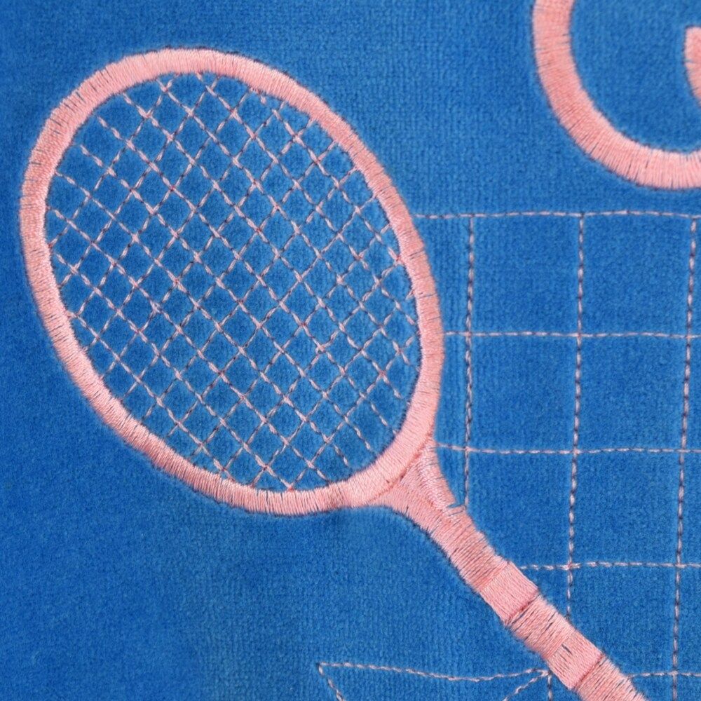 GUCCI テニスラケット刺繍 トレーナー