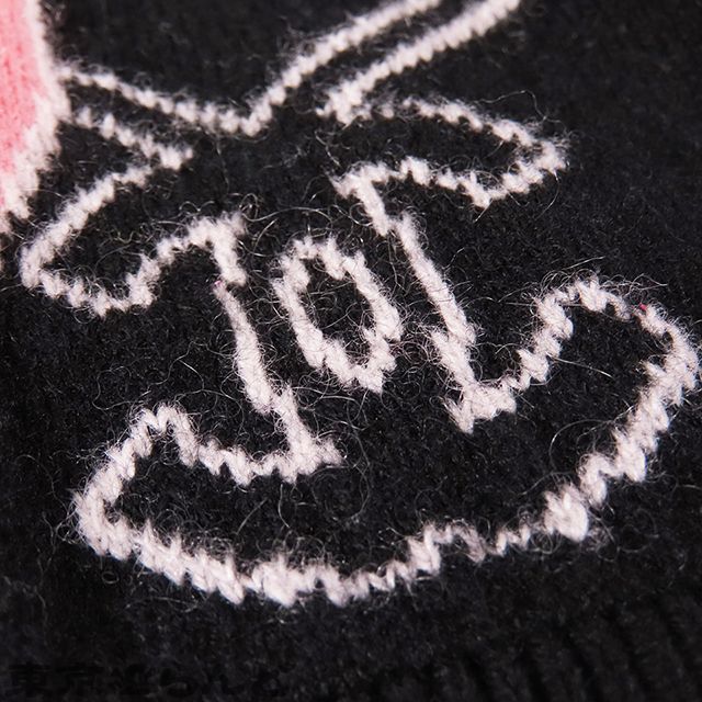 シャネル CHANEL アイコン ロゴ ニットセーター P72298K10398 ブラック 