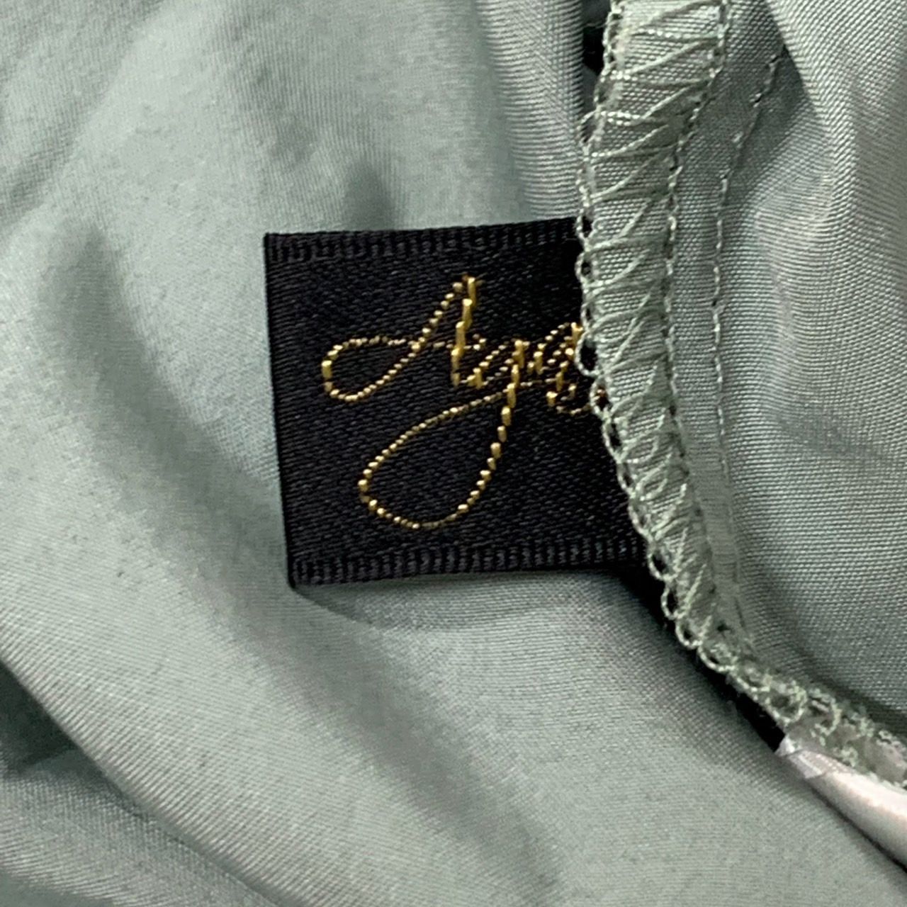 Aga】アーガ/ノーカラープルオーバーブラウス/38/未使用品/ヤマダヤ 