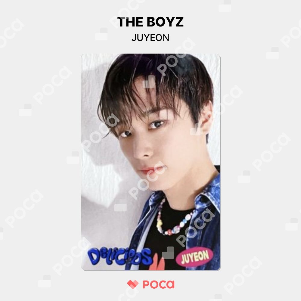THE BOYZ - THE BOYZ  トレカ　ジュヨン　ヨントン　韓国限定 THE BOYZ ジュヨン トレカ Delicious FC ver. THE BOYZ OFFICIAL