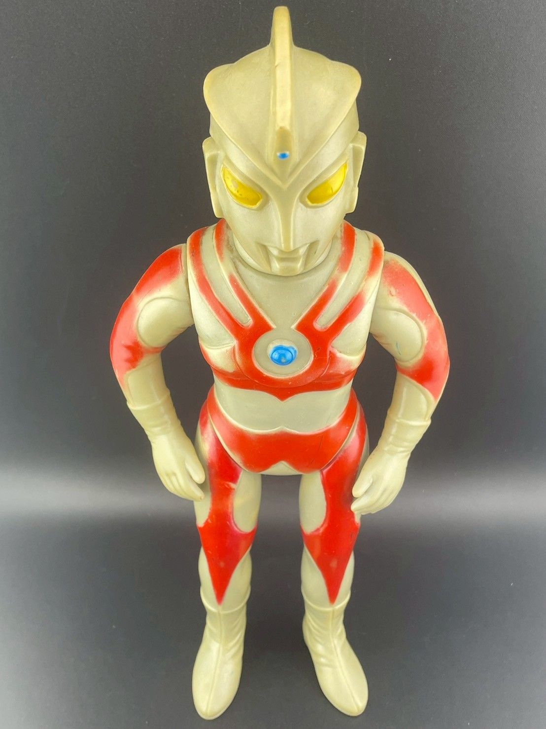 中古品】当時物 ウルトラマンエース ソフビ ブルマァク 円谷プロ