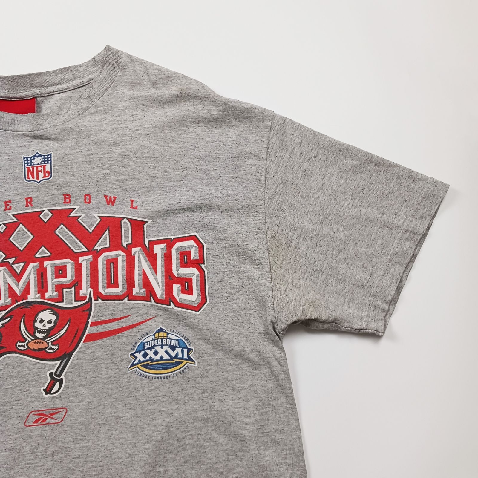 reebok リーボック プリント Tシャツ NFL スーパーボール 00s