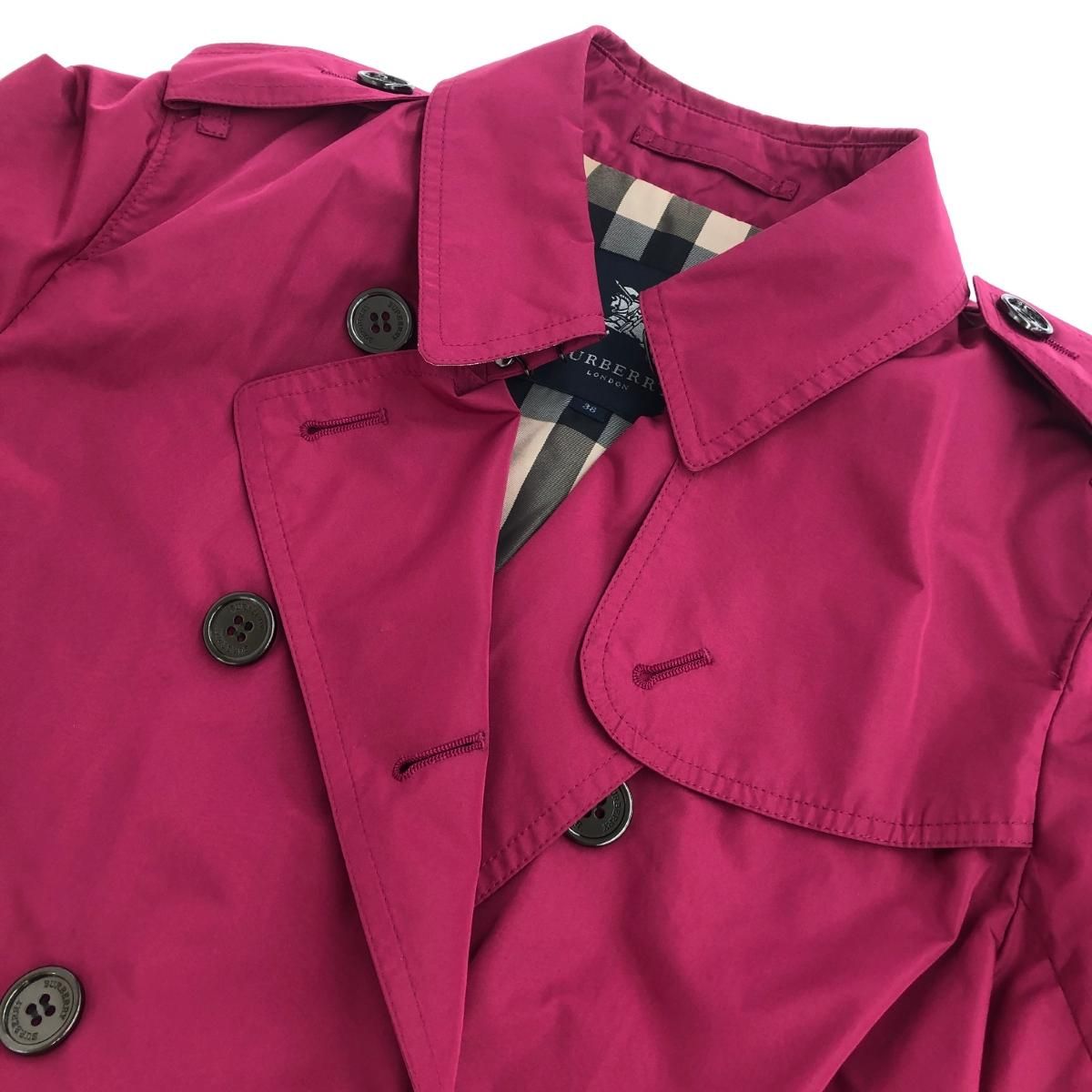 Burberry London トレンチコート ピンク BURBERRY ピンク トレンチ