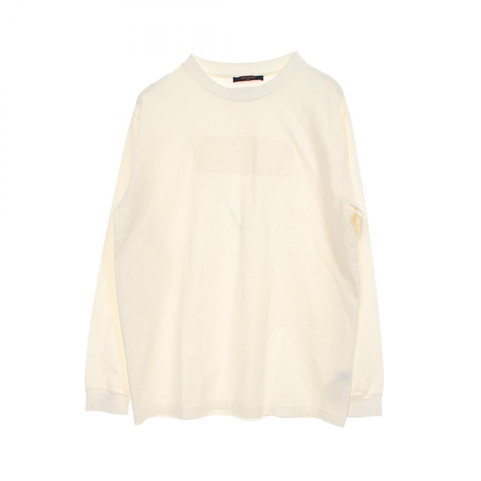 ルイヴィトン 21AW RM212M DT3 HLY23W エンボス　ロンT LOUIS VUITTON】ルイヴィトン『エンボスロゴプリント 長袖T