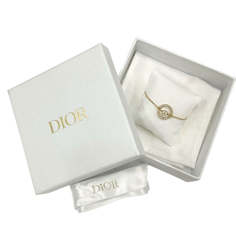 クリスチャンディオール CHRISTIAN DIOR ブレスレット CDロゴ ライン