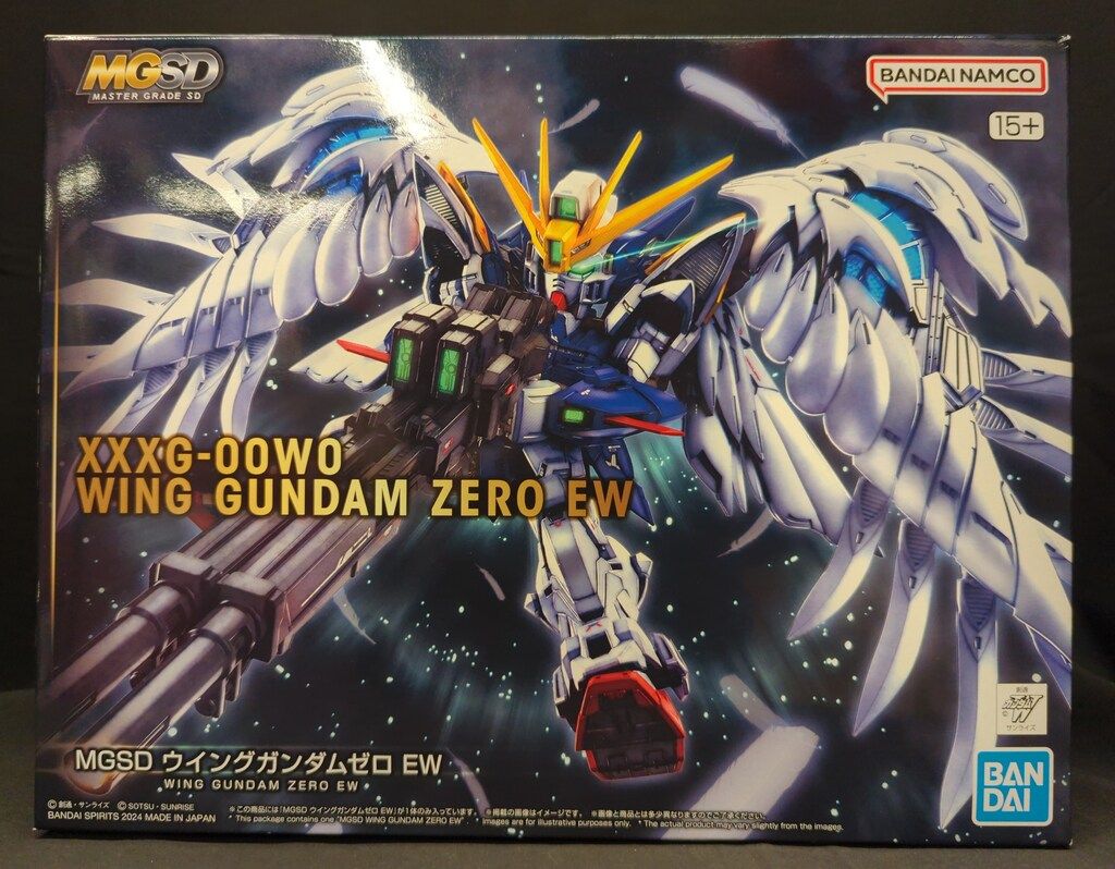 新品未開封品 MGSDウィングガンダムEW プラモデル MGSD ウイングガンダムゼロ EW｜バンダイ ホビーサイト
