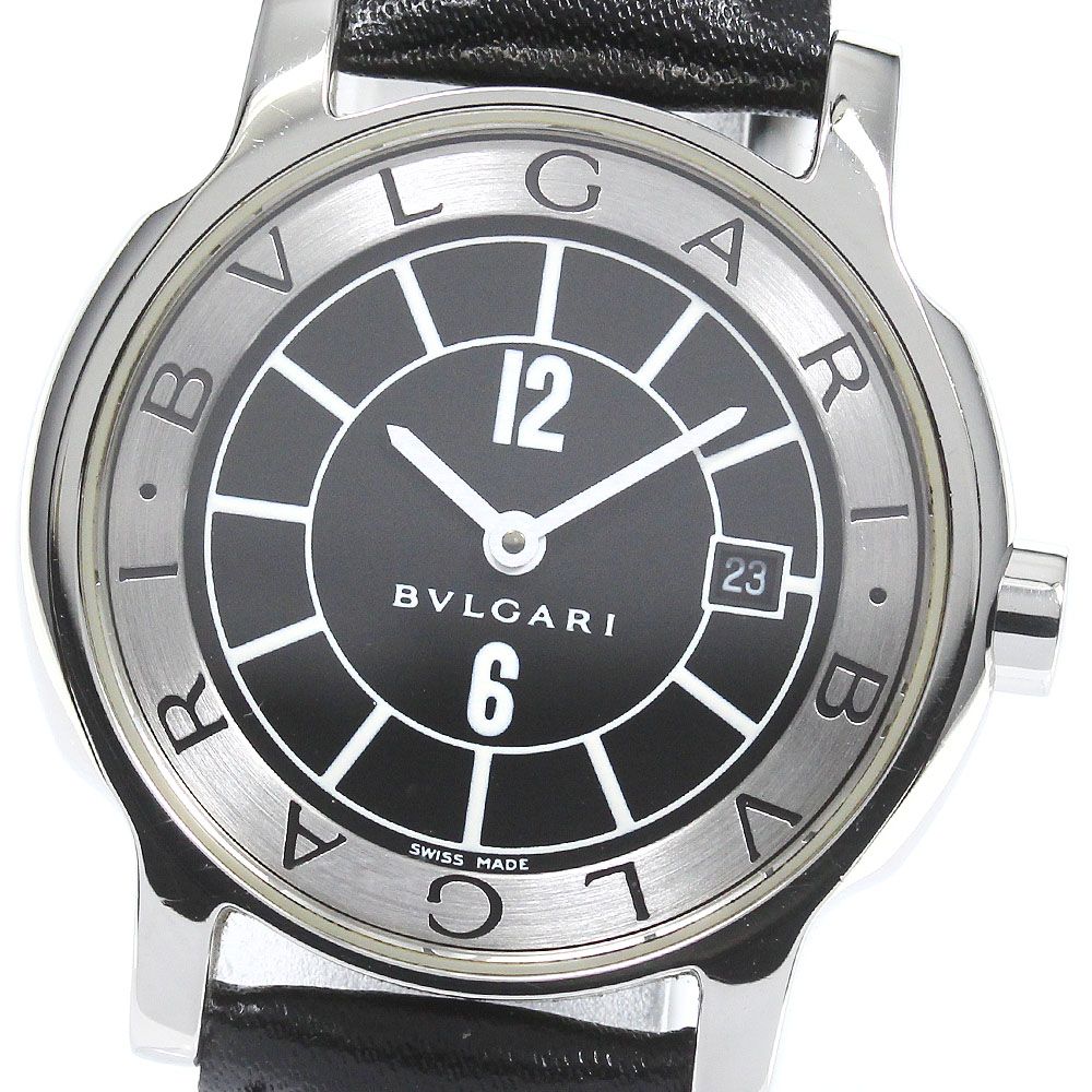 ブルガリ BVLGARI ST29S ソロテンポ デイト クォーツ レディース 良品