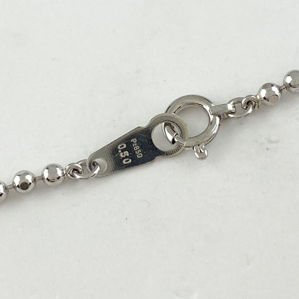 バイセル公式】メレダイヤ デザインネックレス プラチナ ペンダント ネックレス Pt850 ダイヤモンド レディース 【中古】 ラッピング可 -  バイセルブランシェ