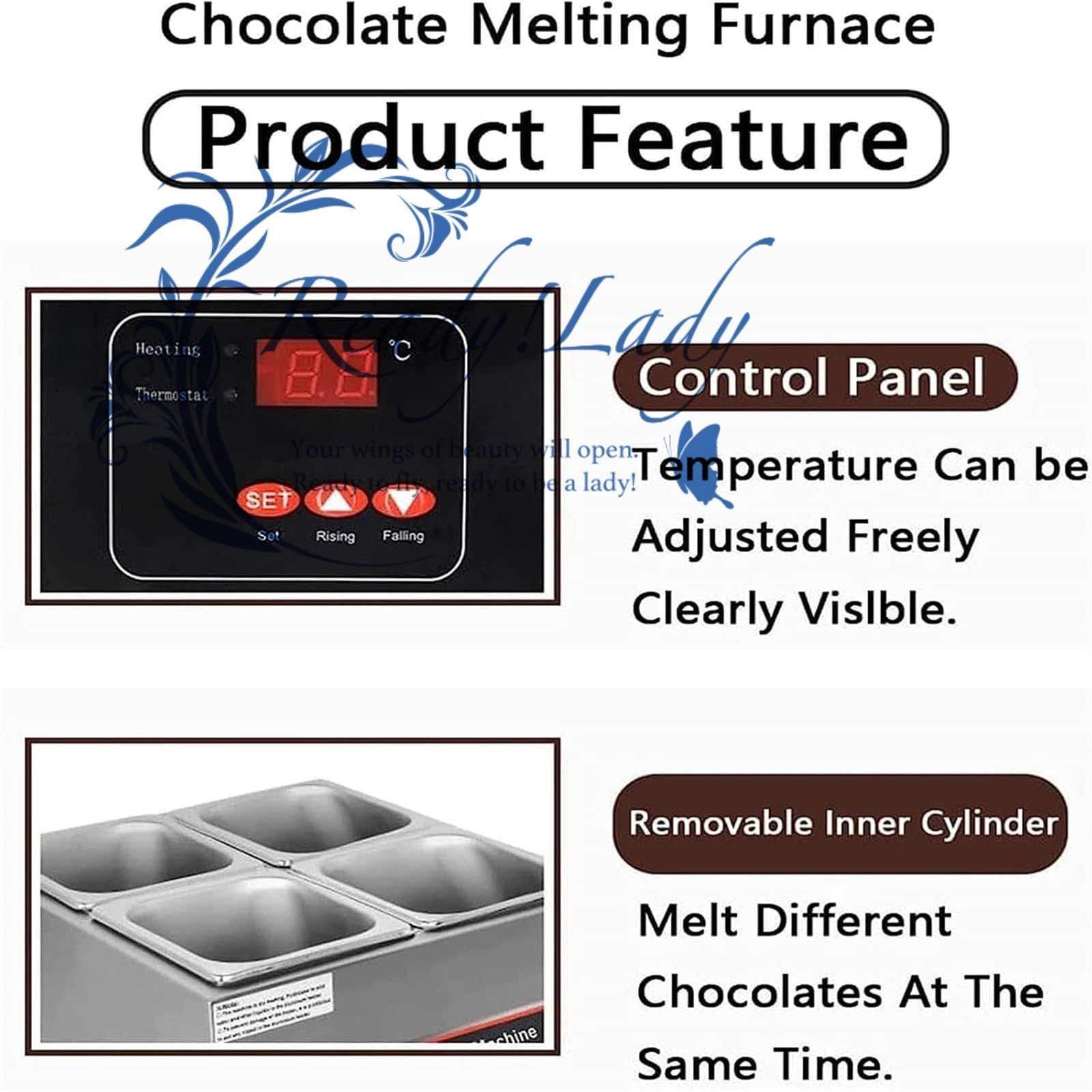 500Wチョコレート溶解機