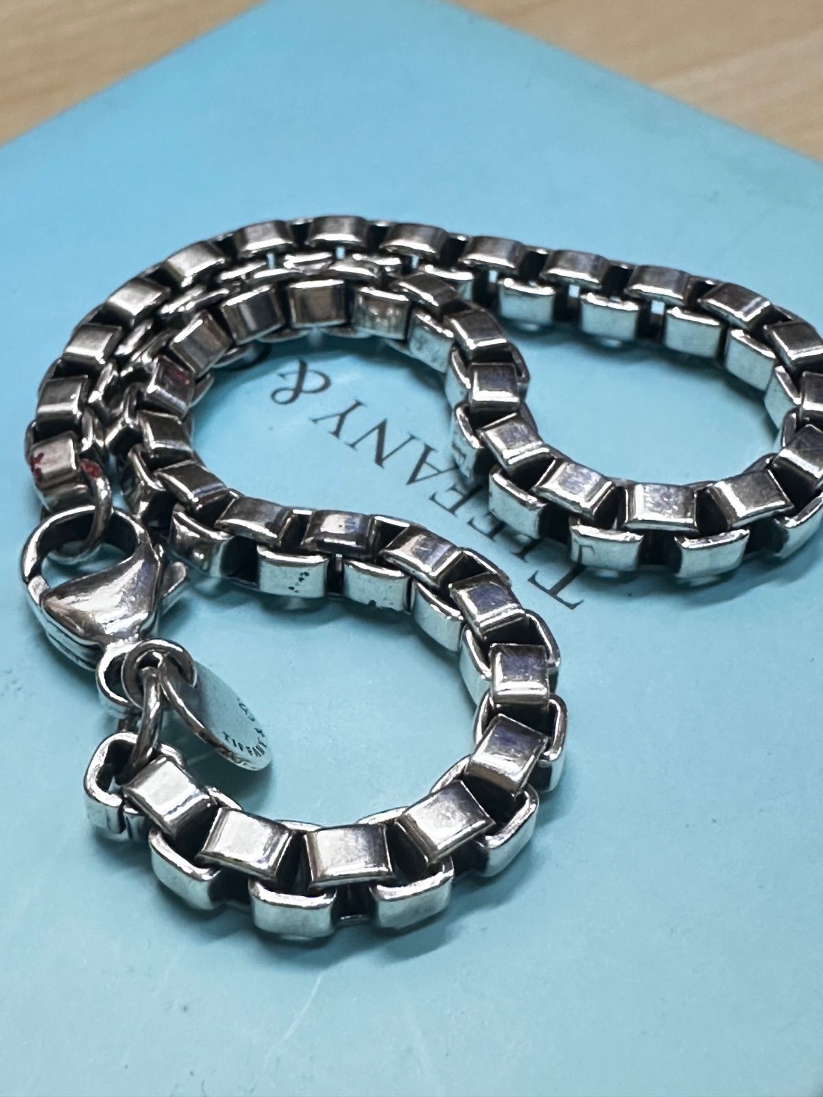 美品✨ ティファニー ベネチアン ブレスレット Ag925 ヴィンテージオールド TIFFANY&Co.】ティファニー ベネチアン ブレスレット シルバー