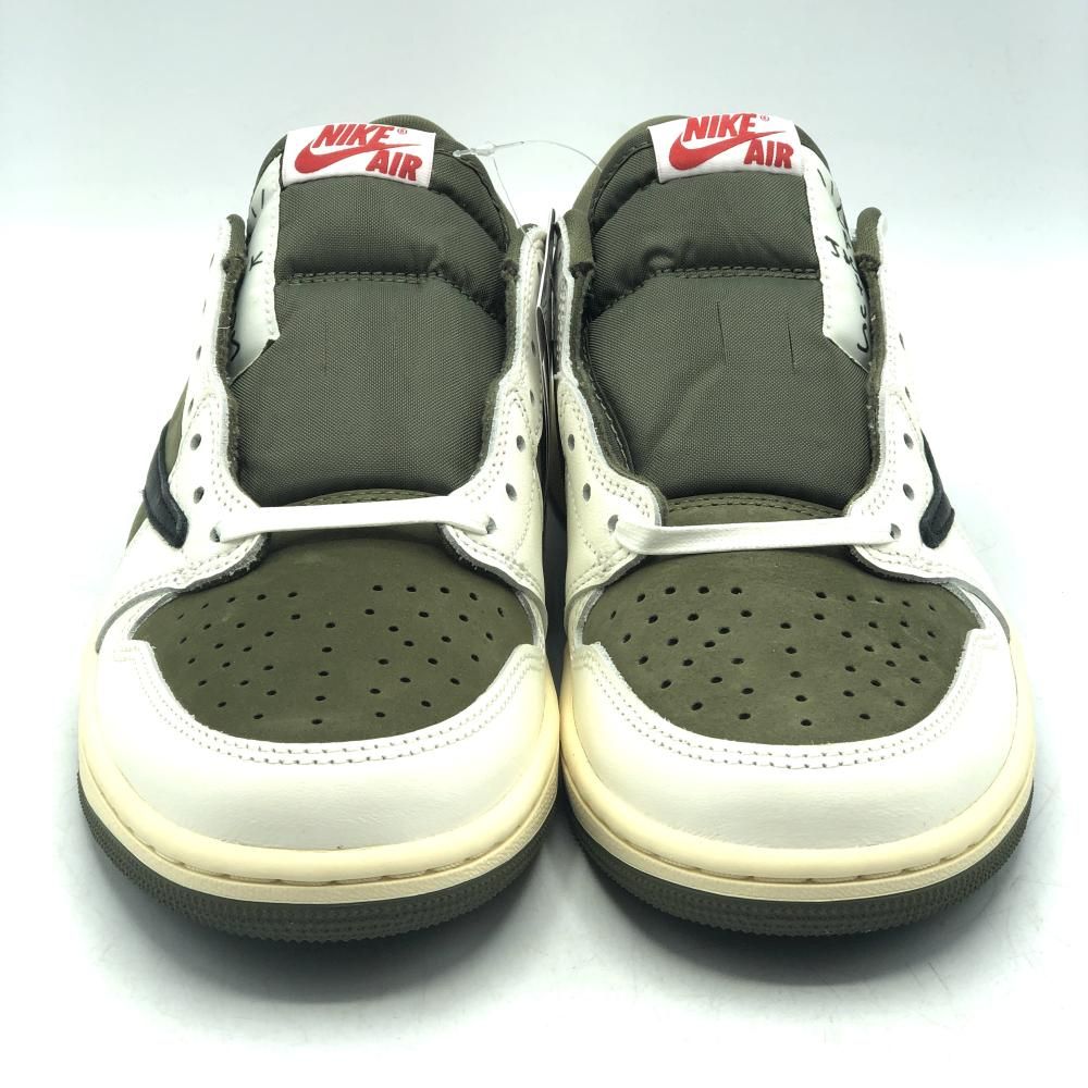 Travis Scott×Nike Air Jordan 1 Low OG SP Reverse Olive 26.5cm DM7866-200 トラヴィス×ナイキ ジョーダン 17