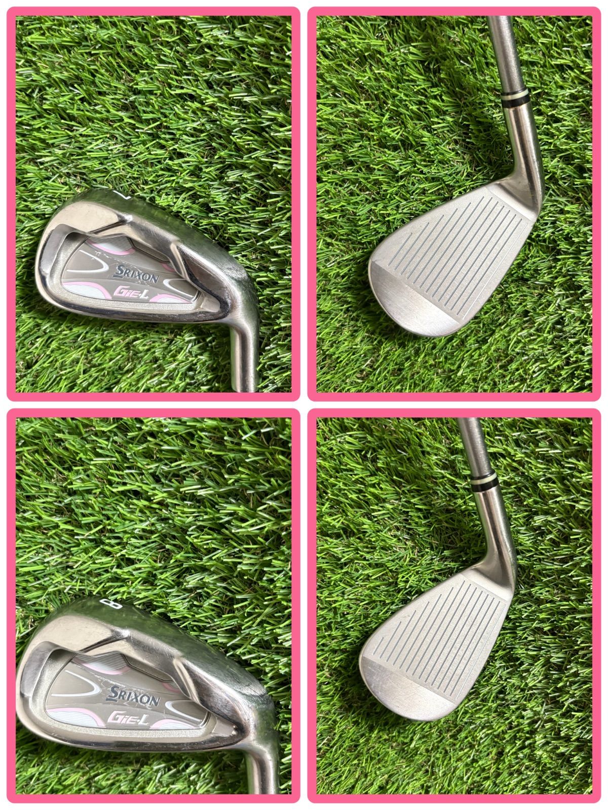 スリクソン GIE-L レディースゴルフ 9本 キャディバッグ付き