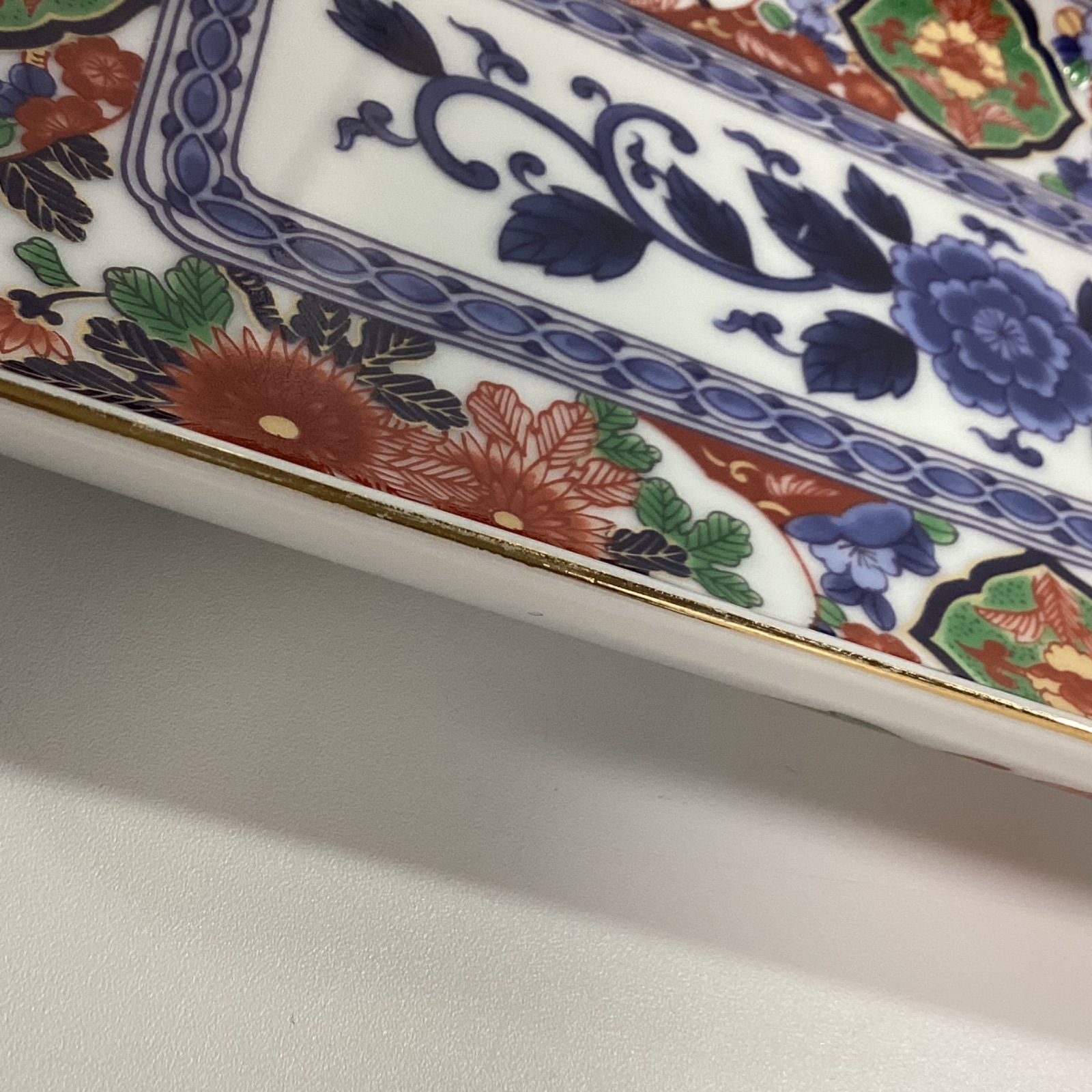 古伊万里 有田焼 明宝窯 金彩角長皿 4枚 …e.s - メルカリ