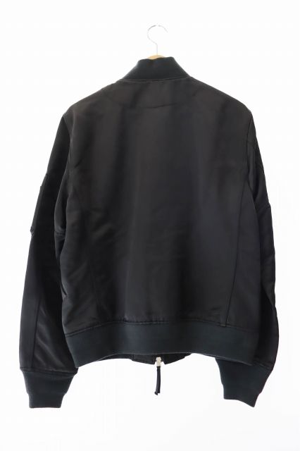 ノンネイティブ nonnative BOMBER JACKET C/N SATIN MA-1