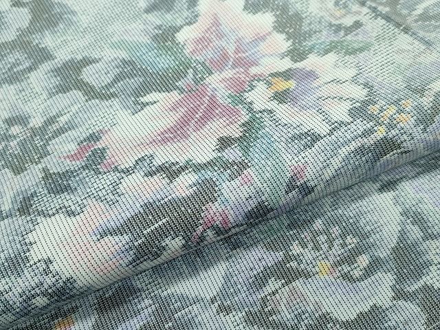 平和屋本店□極上 都喜ヱ門 本場大島紬 9マルキ 総絣 月光のソナタ 藤