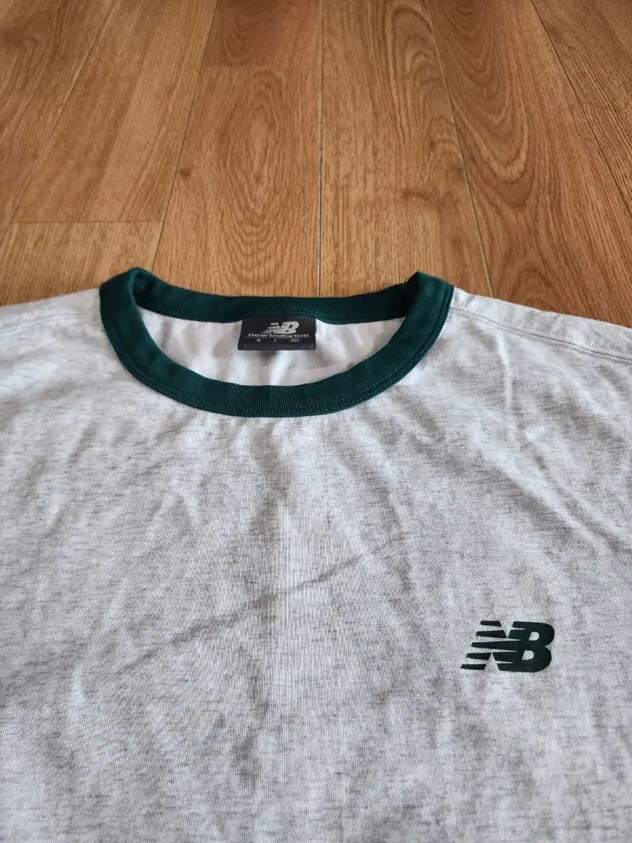 ★ニューバランス/リンガー半袖Tシャツ★ New Balance(ニューバランス) リンガー 半袖Tシャツ グレー s90