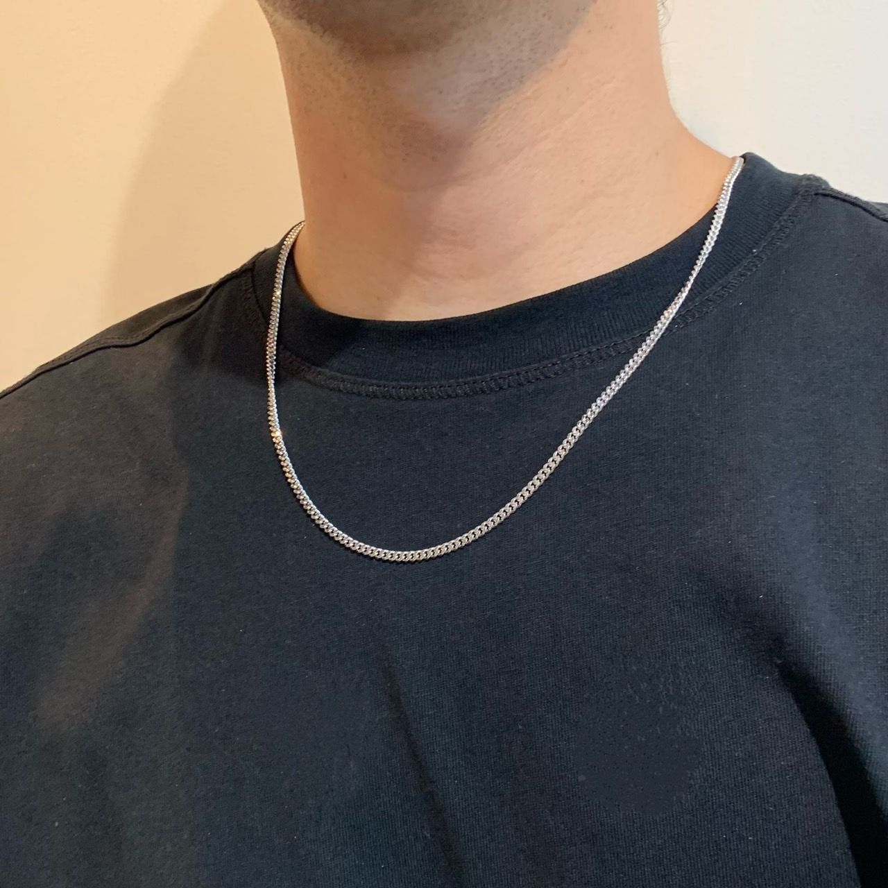 TOMWOODトムウッドCurb Chain Slim ネックレス20.5インチ TOM WOOD（トムウッド） Curb Chain Slim カーブ チェーン スリム