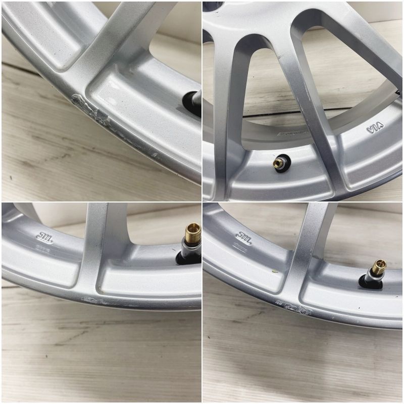 中古 17インチ アルミ Weds IRVINE 4本セット 不明 アルミ