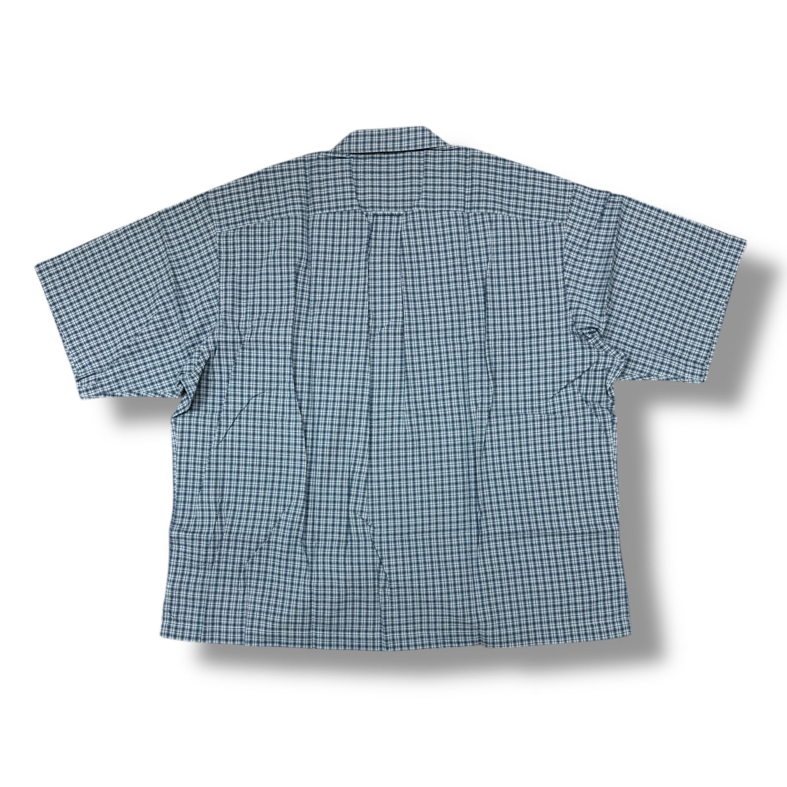 SEDAN ALL-PURPOSE サイズL 半袖チェック SEDAN ALL-PURPOSE | Dobby Plaid Open Collar S/S Shirt MEN