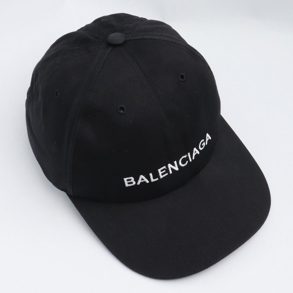 最も 割引 ロゴキャップ BALENCIAGA Lサイズ メルカリ - 帽子