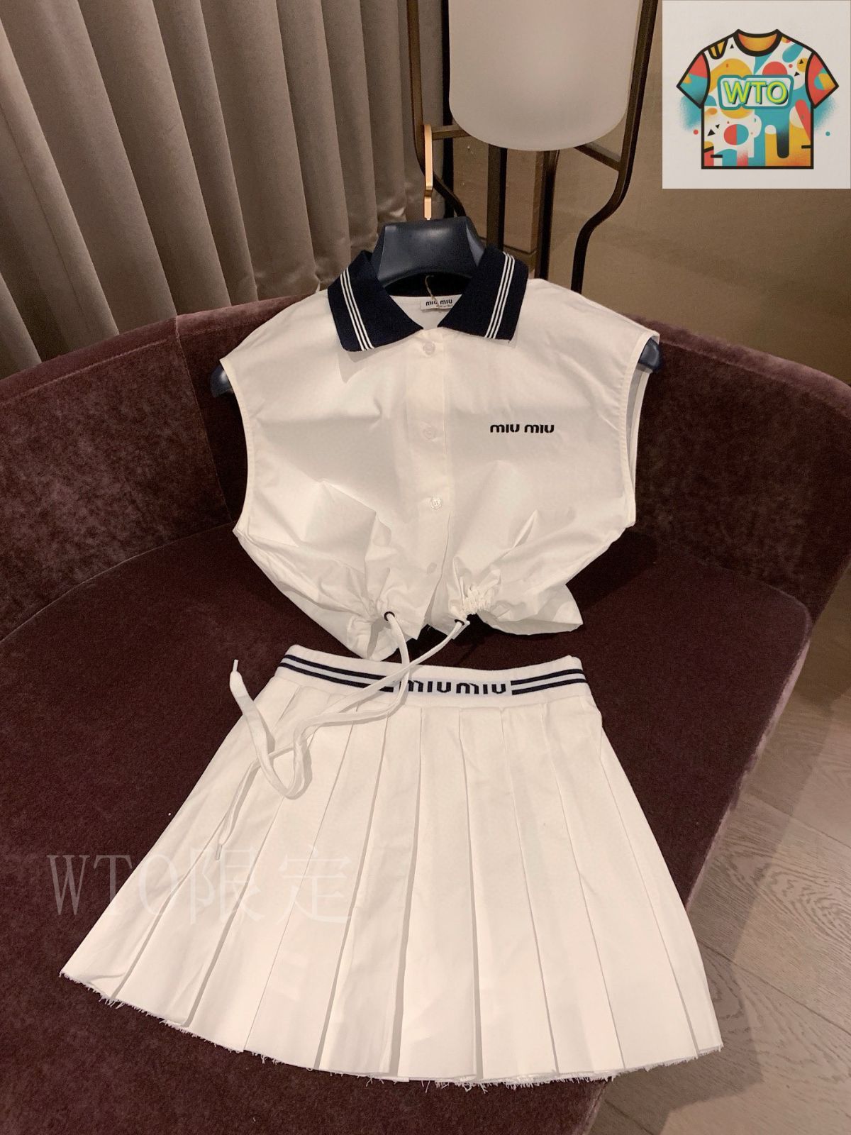 (新品) DLL-20PD-JCB5 2点まとめ売りSET 今日WTO】Miu Miu Pure and Alluring Style Set ミュウミュウ純
