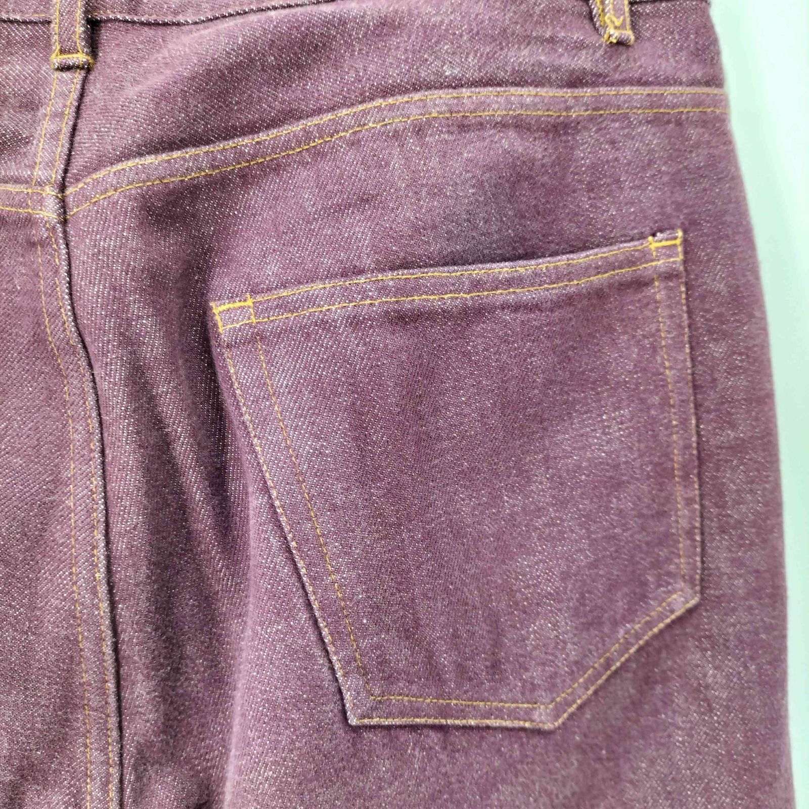 アーペーセー A.P.C. ストレートカラーデニムパンツ メンズ 33 - メルカリ
