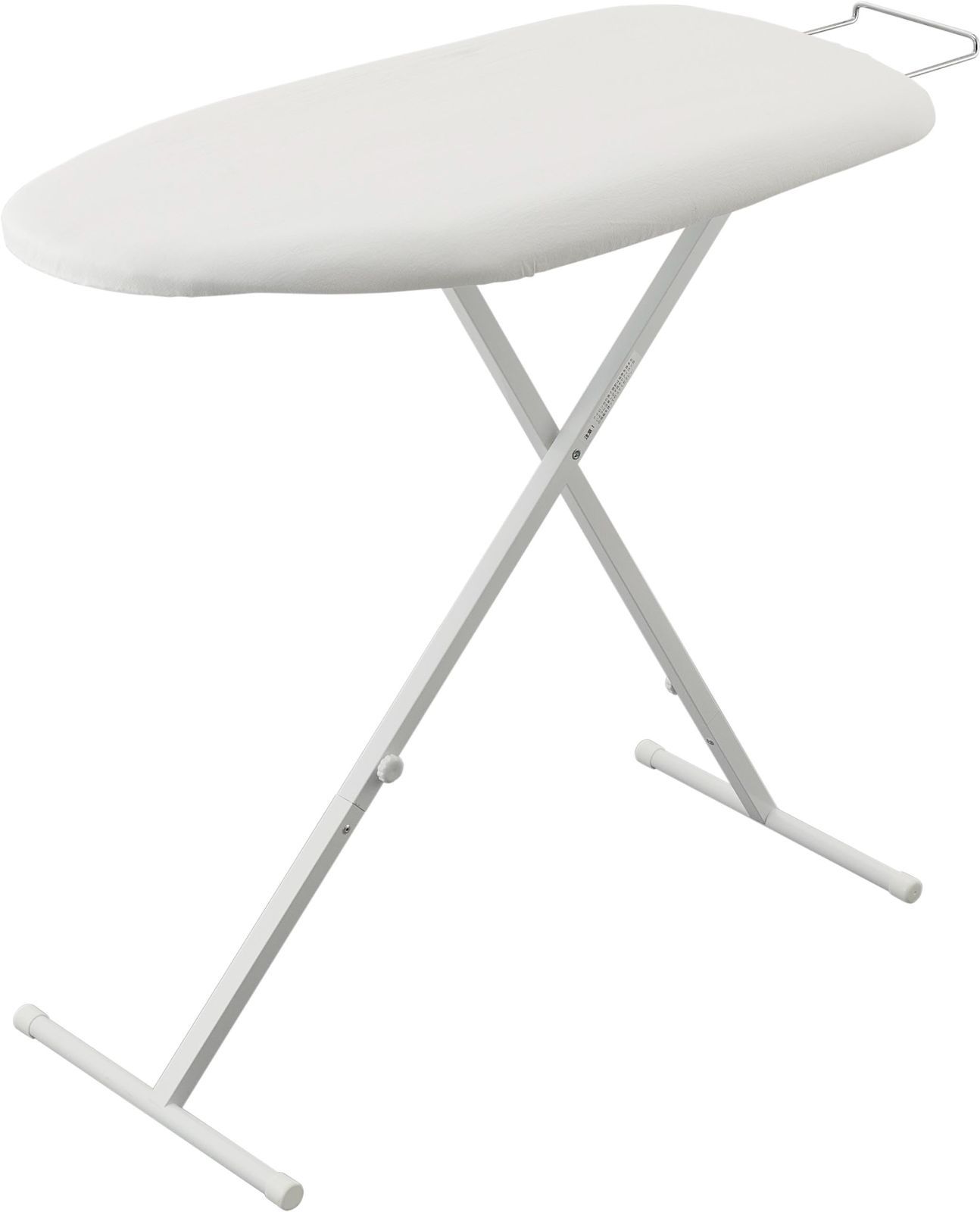 Color ホワイト_Size 約W80×D36×H52~77cm 使用時 山崎実業 Yamazaki おてがるプレス ホワイト 約W80×D36×H52～77cm 使用時 スタンダードライン スチームメッシュ構造 13段階 高さ調節機能付き パリっと仕