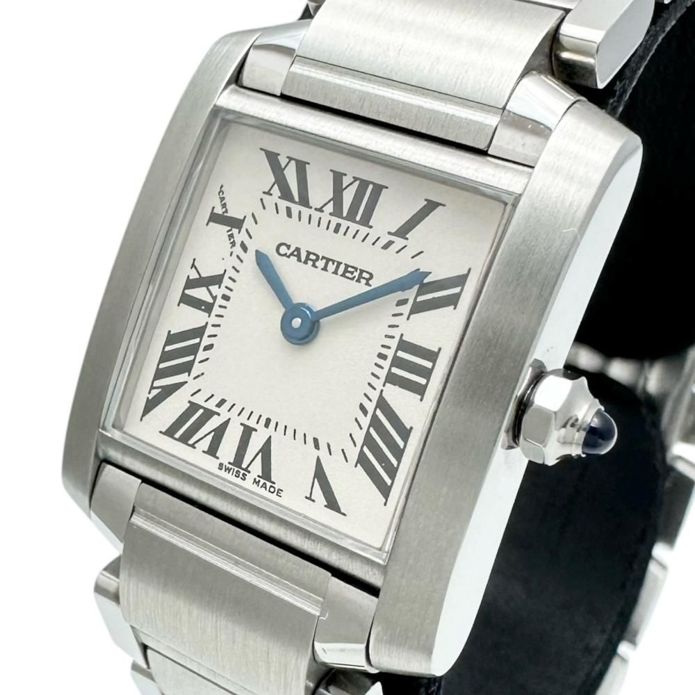 CARTIER/カルティエ】タンクフランセーズSM W51008/2384 箱/保有り