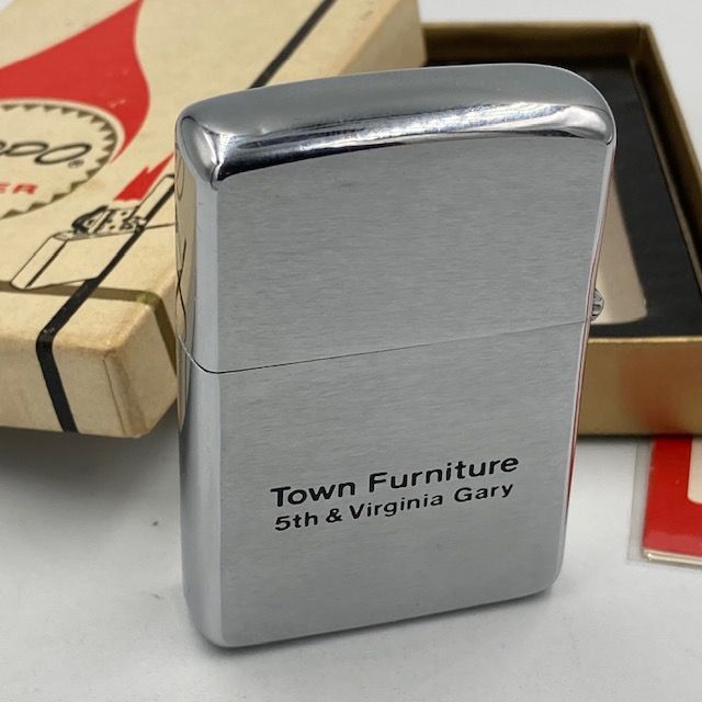 ジッポー ZIPPO ライター 赤フェルト デッドストック 1967年 新品未 