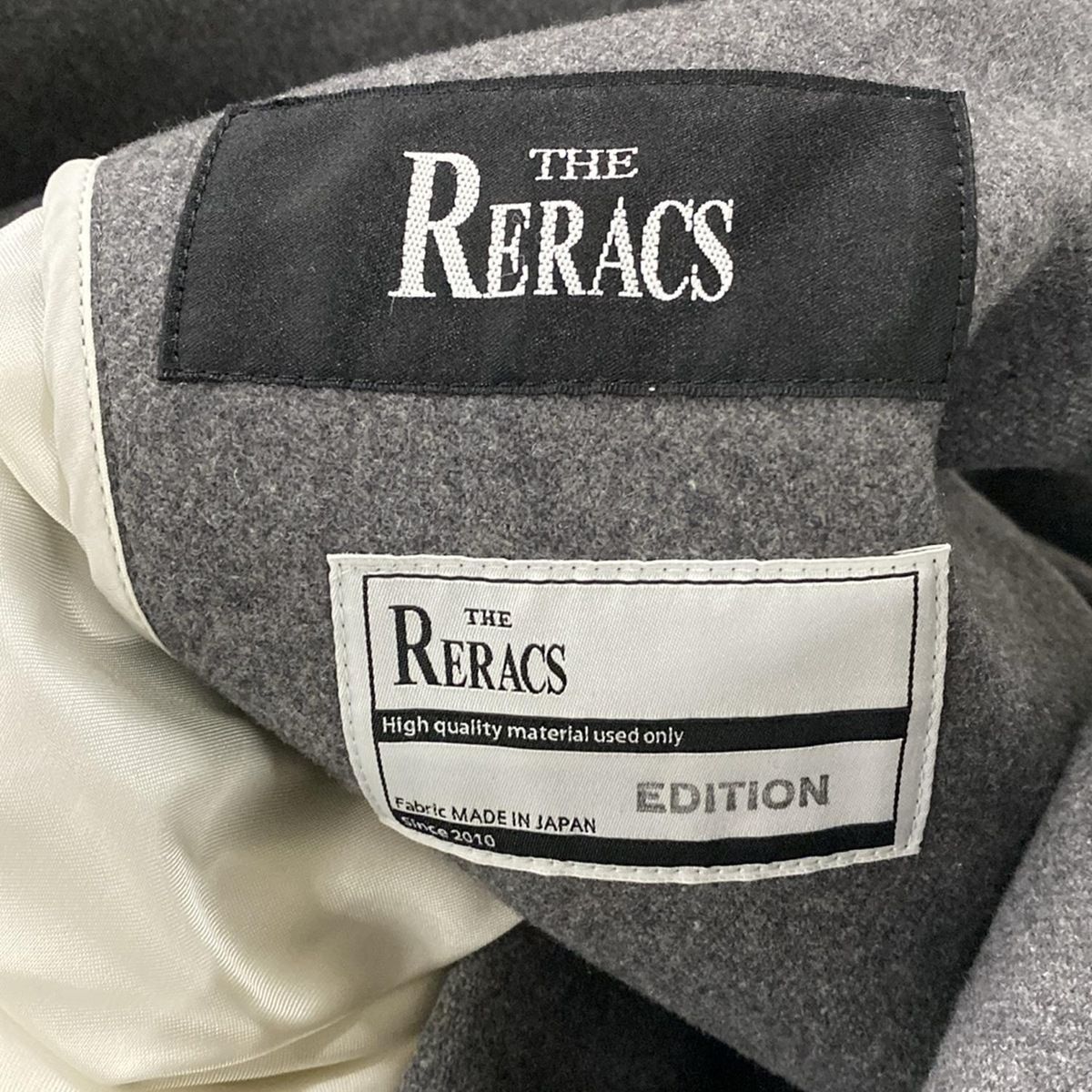 THE RERACS(リラクス) コート サイズ36 S レディース美品 - グレー  