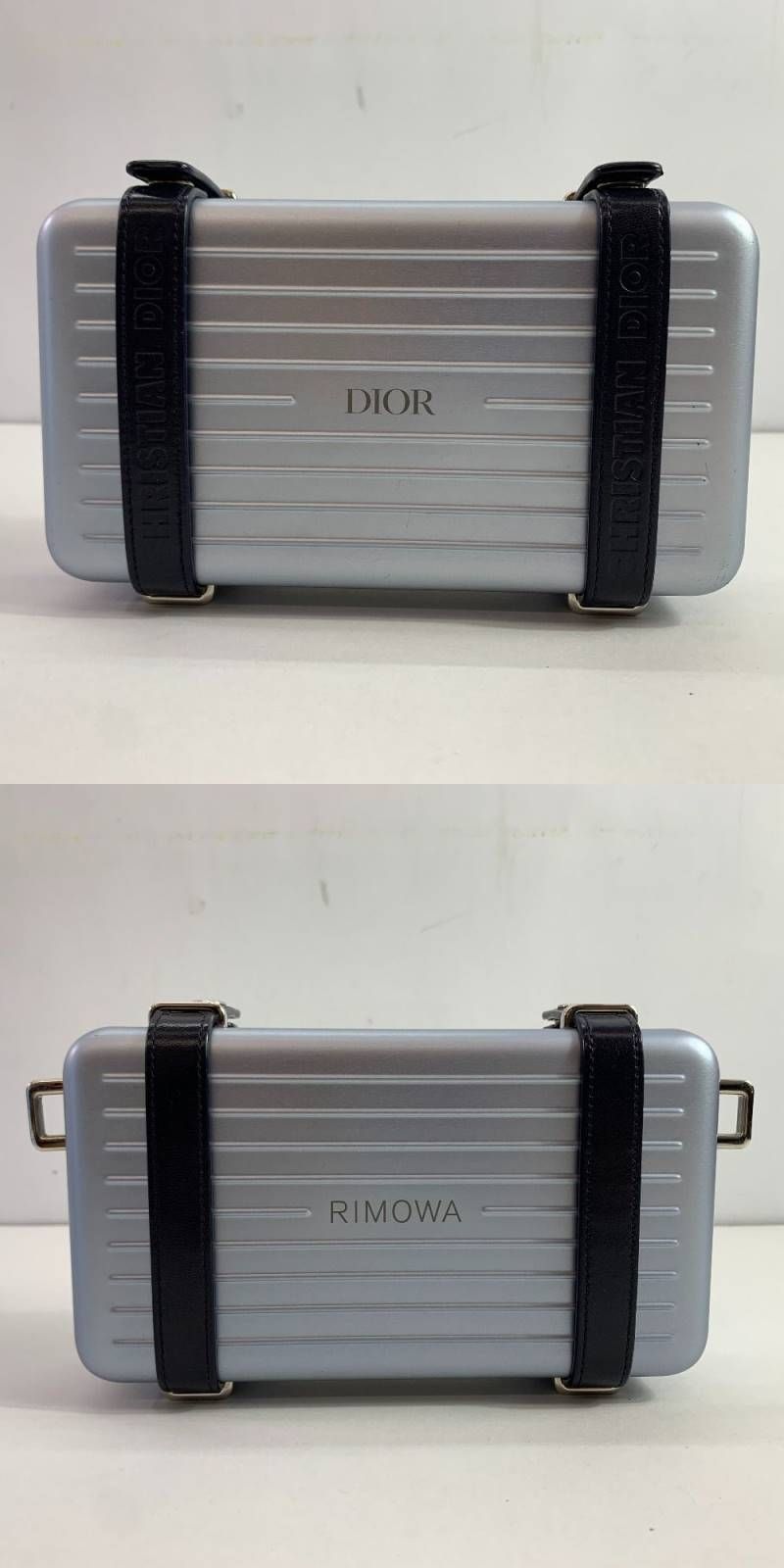 04w1521▽※【中古】Dior ディオール 2DRCA295YWT リモワコラボ ウォレット パーソナルクラッチバッグ ショルダー 2WAY 財布  アルミニウム ブルー クリスチャン ディオール Christian Dior Rimowa リモワ - メルカリ