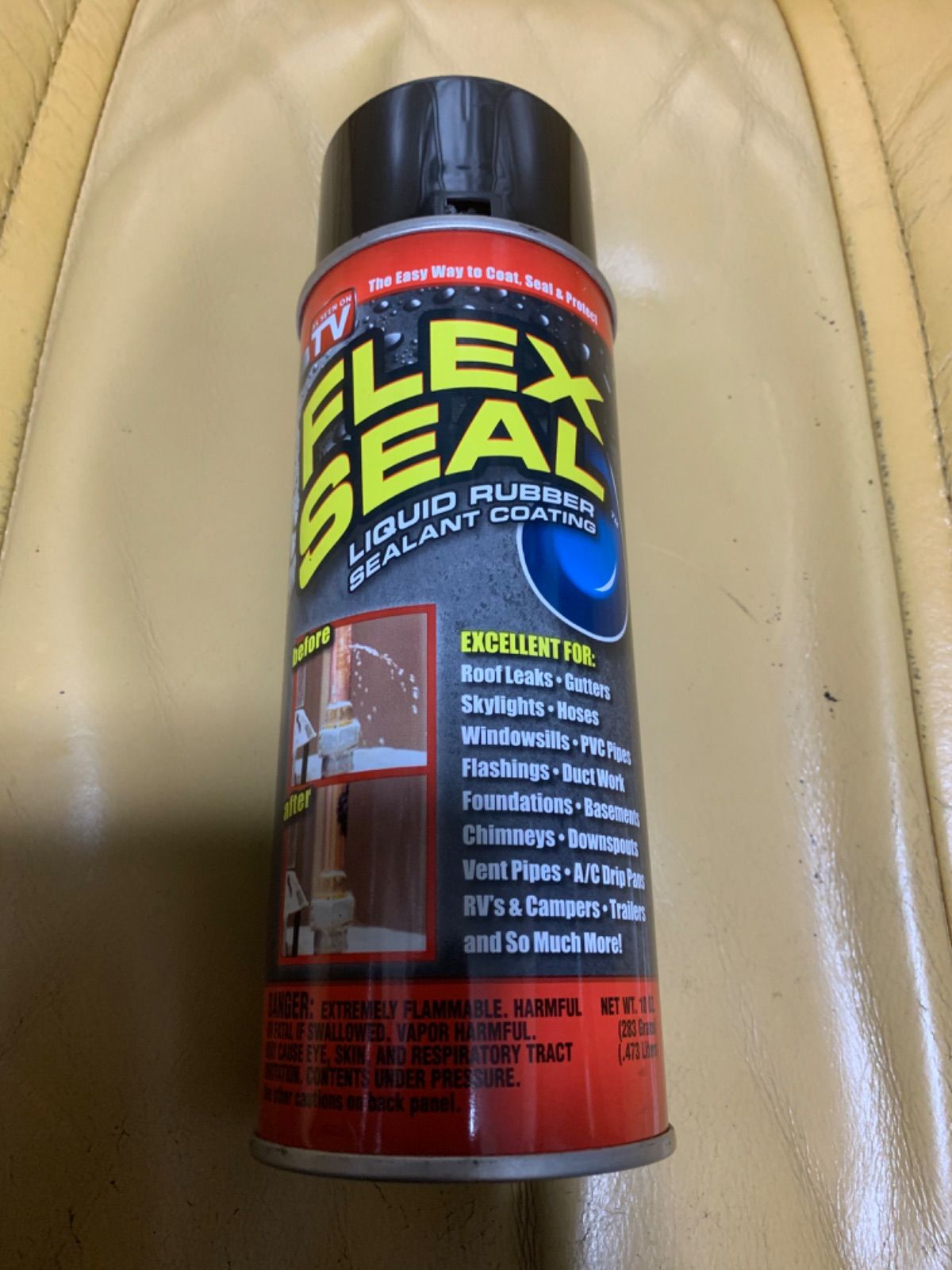 FLEXSEAL 液状ラバースプレー ブラック ゴム防水 フレックスシール - メルカリ