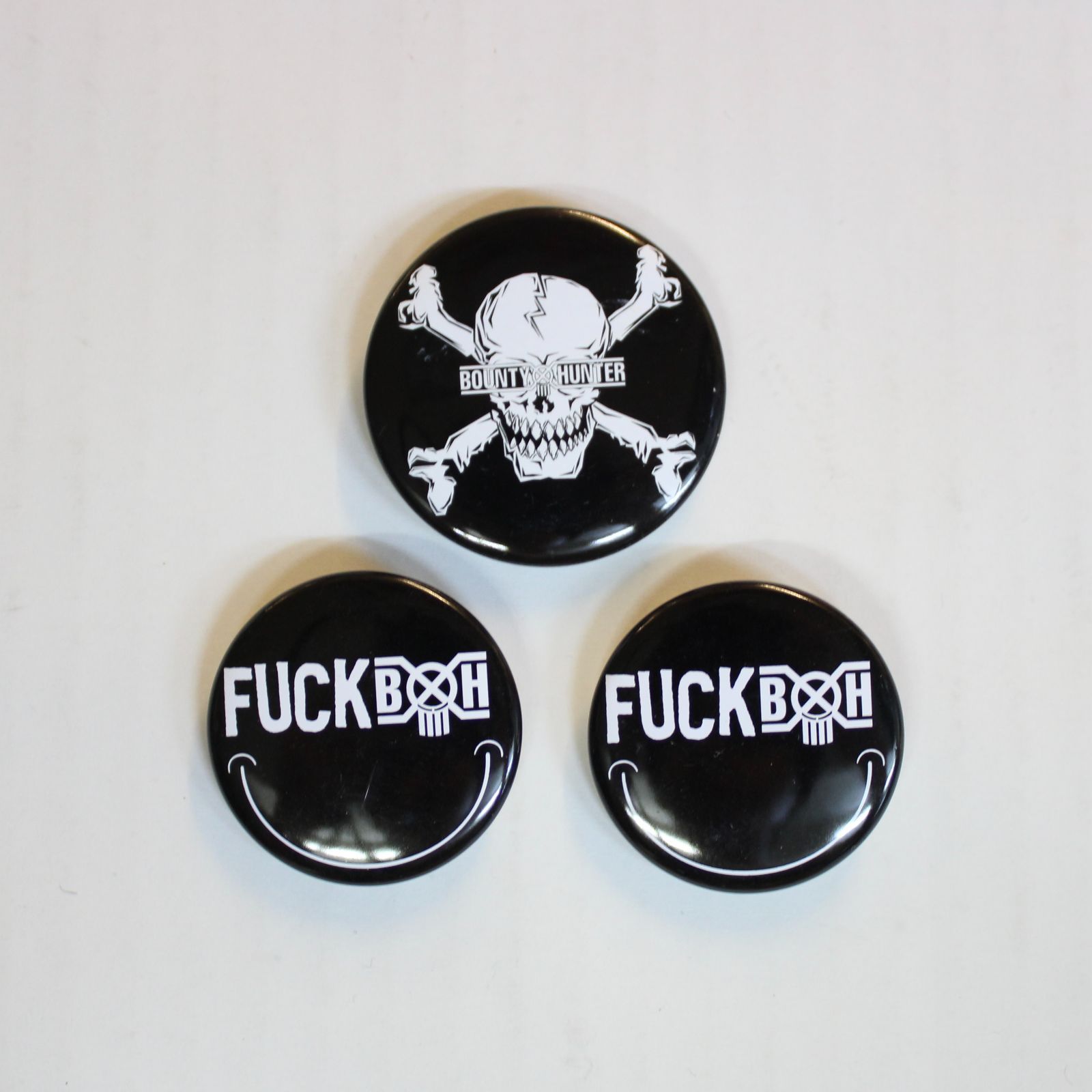 BOUNTY HUNTER 初期 ピンバッジ 2個セット バウンティーハンター BOUNTY HUNTER / Badge Set / バウンティーハンター 缶バッジ