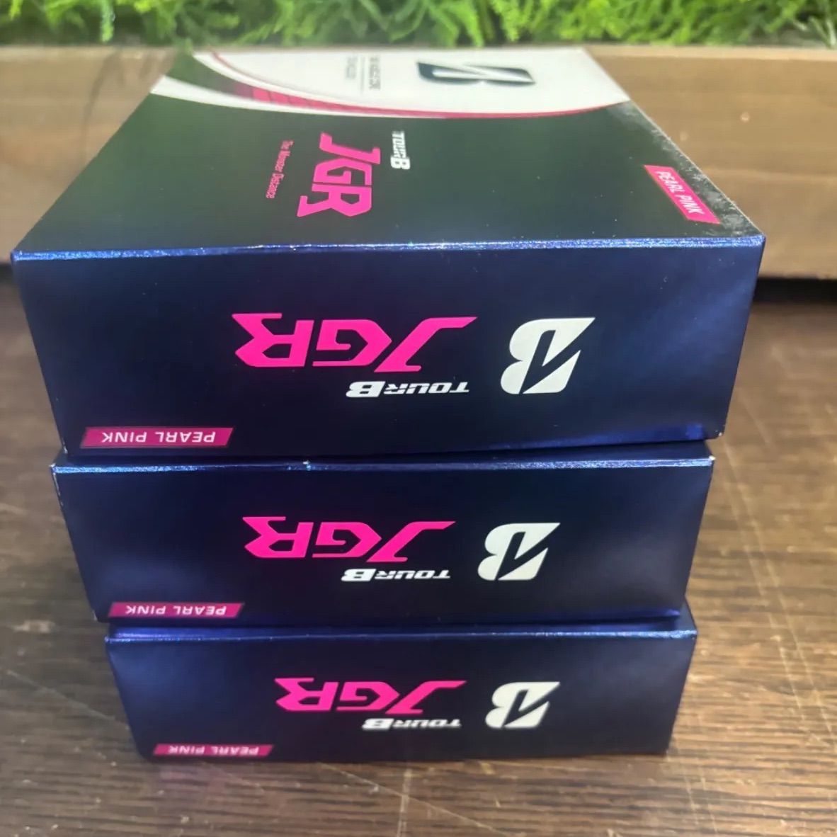 TOUR B JGR ゴルフボール パールピンク3箱 TOUR B JGR