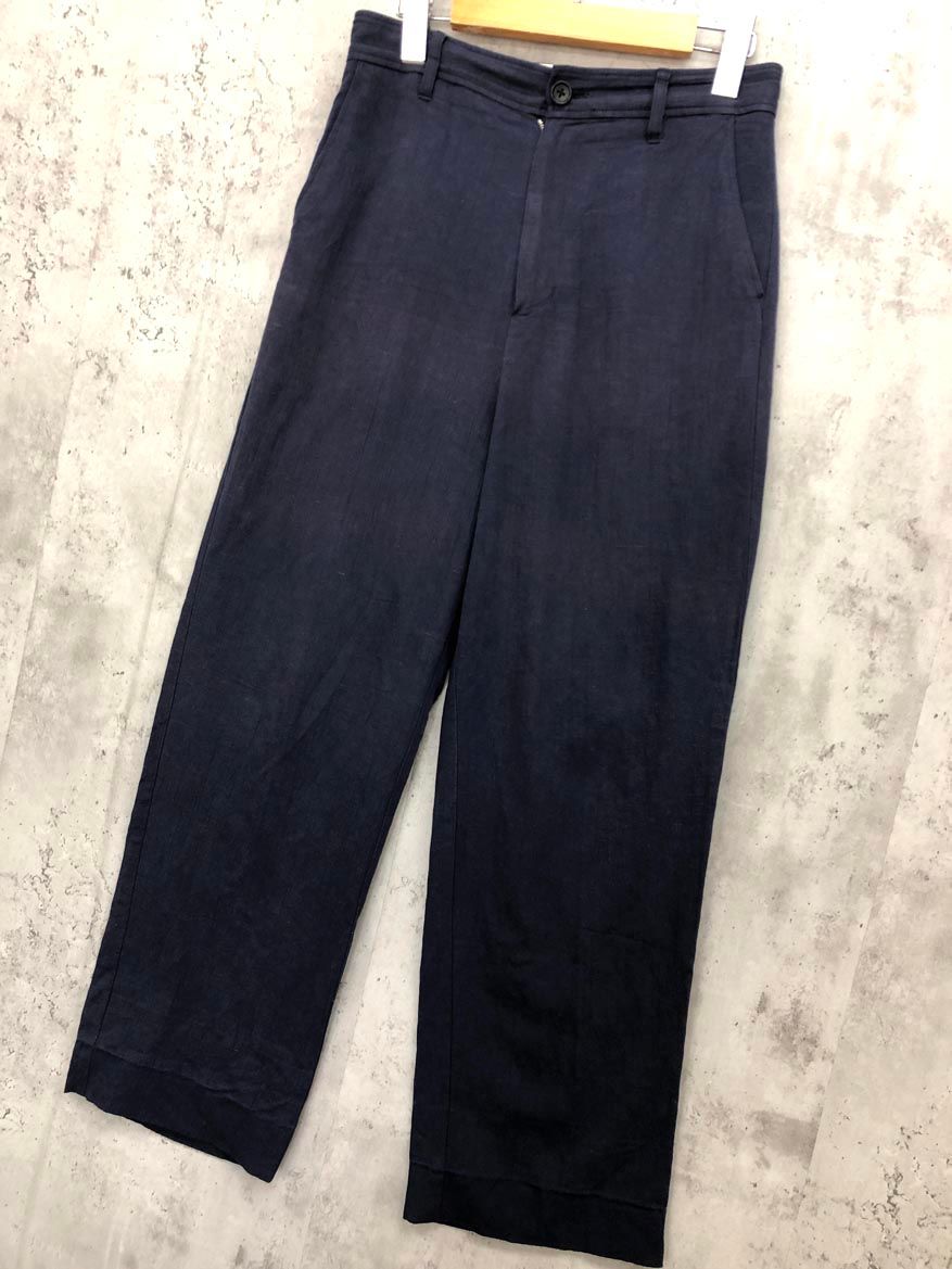 SLOBE IENA パンツスーツ　ネイビー　38 美品）SLOBE IENA ネイビー パンツ セットアップ スーツ