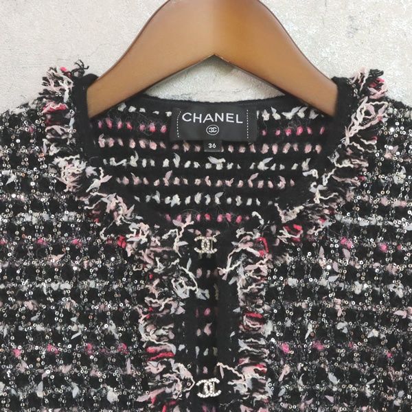 広尾店】極美品 シャネル CHANEL 24/25AW ツイードジャケット
