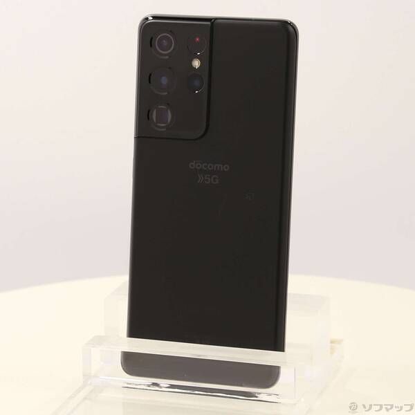 中古品〕 Galaxy S21 Ultra 5G 256GB ファントムブラック SC-52B