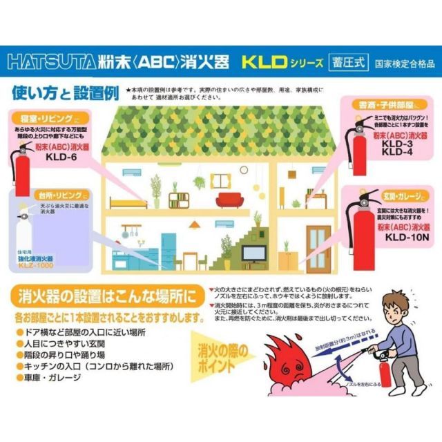 業務用蓄圧式粉末消火器