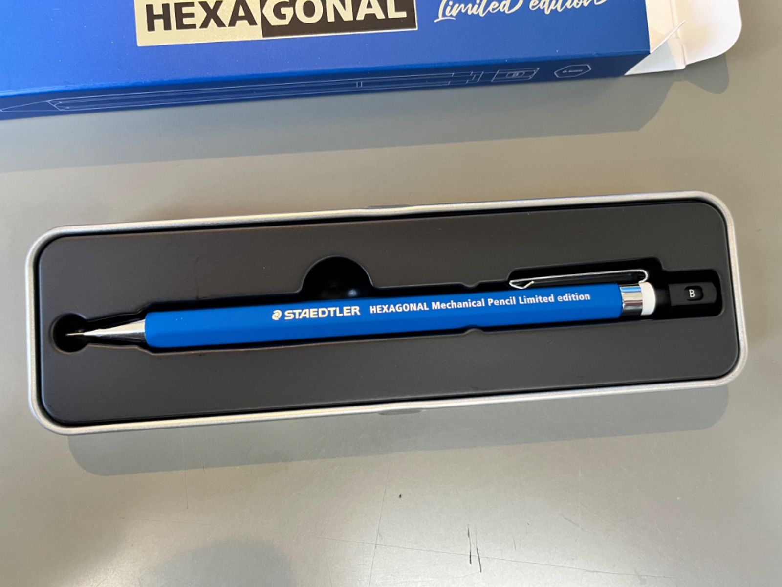 ステッドラー ヘキサゴナルシャープ バージョン0 ブルー韓国限定品