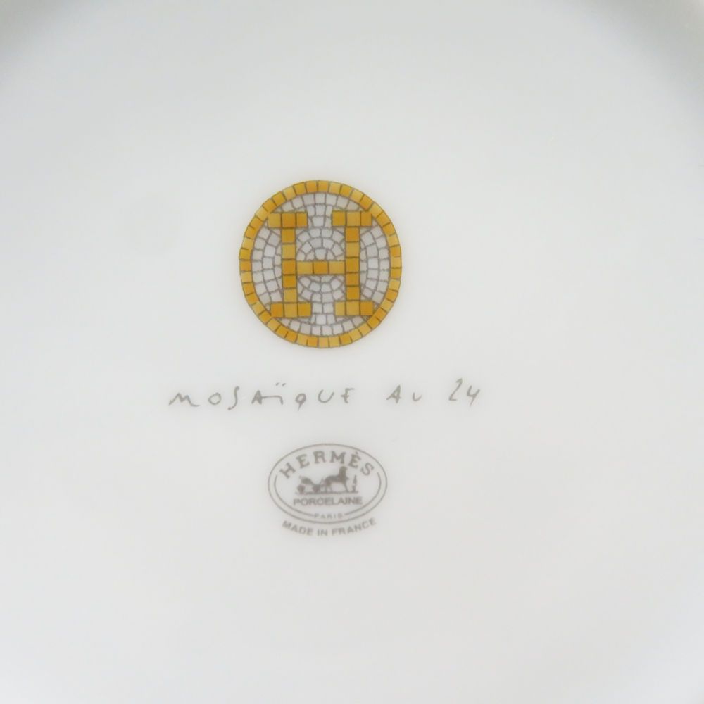 未使用 HERMES エルメス モザイク 24 ゴールド マグカップ 未使用 HERMES エルメス モザイク 24 ゴールド マグカップ