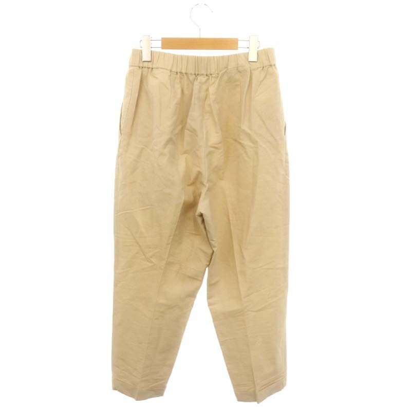 24SS ポプリンワッシャーテーパードパンツ