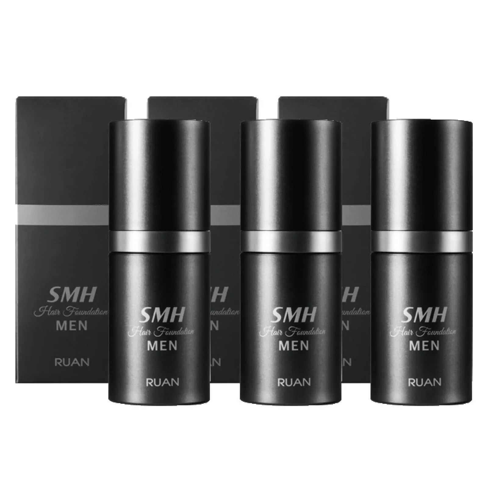 3個セット】 SMH メンズ ヘアファンデーション 20g No.1 ブラック 薄毛