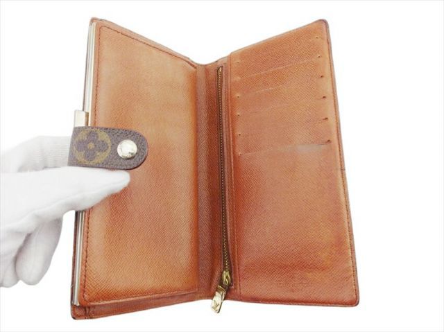 ルイヴィトン　モノグラム　コンチネンタル　がま口　長財布　L10 LOUIS VUITTON - ルイヴィトン 限定品 廃盤 モノグラム 二つ折り