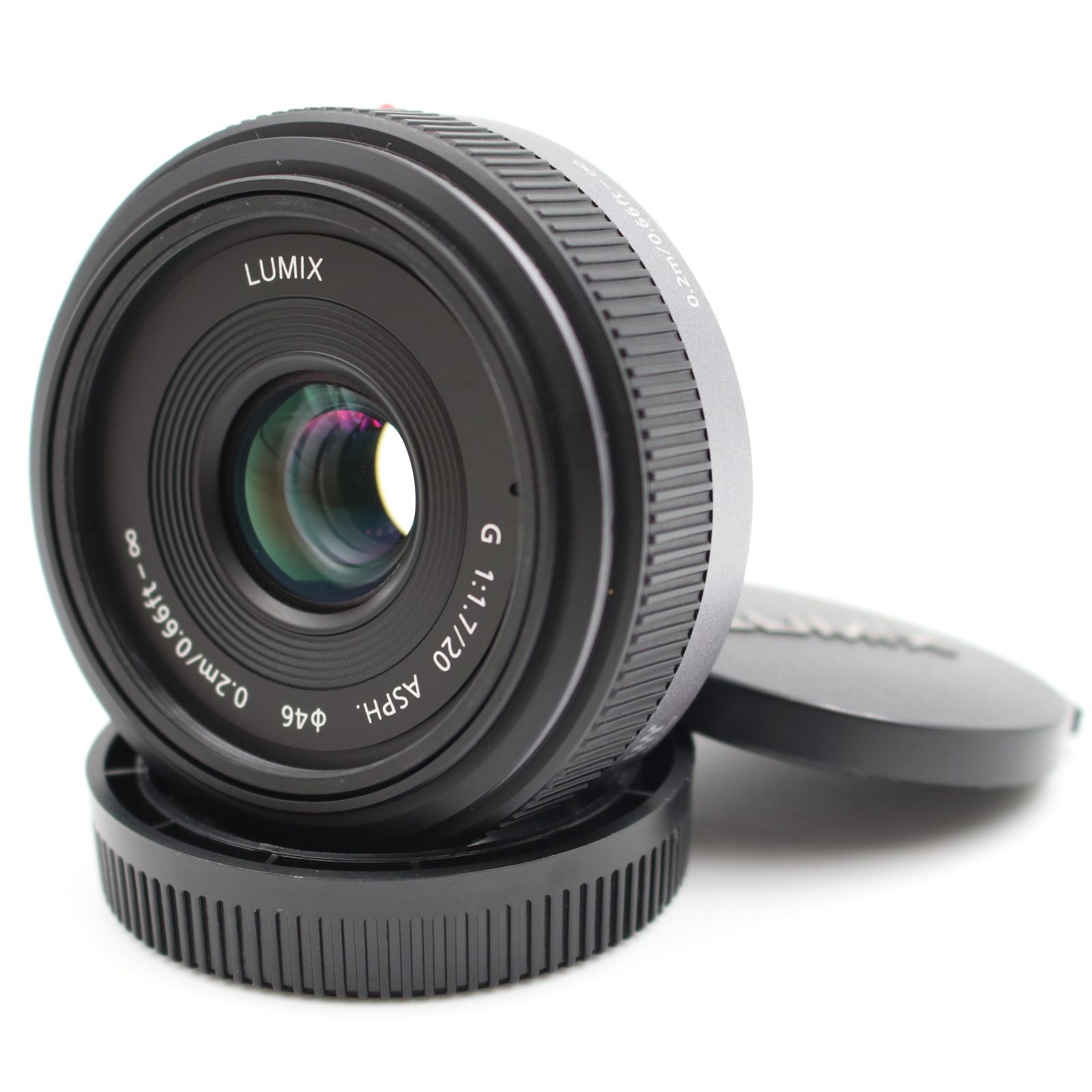 □新品同様□ PANASONIC LUMIX G 20mm F1.7 ASPH. H-H020 単焦点