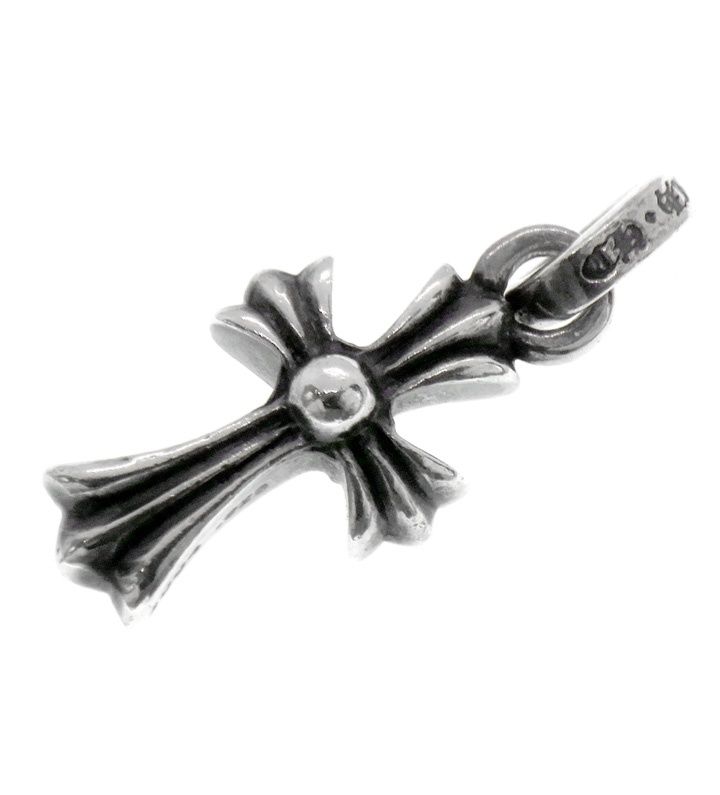 クロムハーツ CHROME HEARTS CRS BBYFAT ベイビーファット チャーム シルバー ネックレス トップ n8410