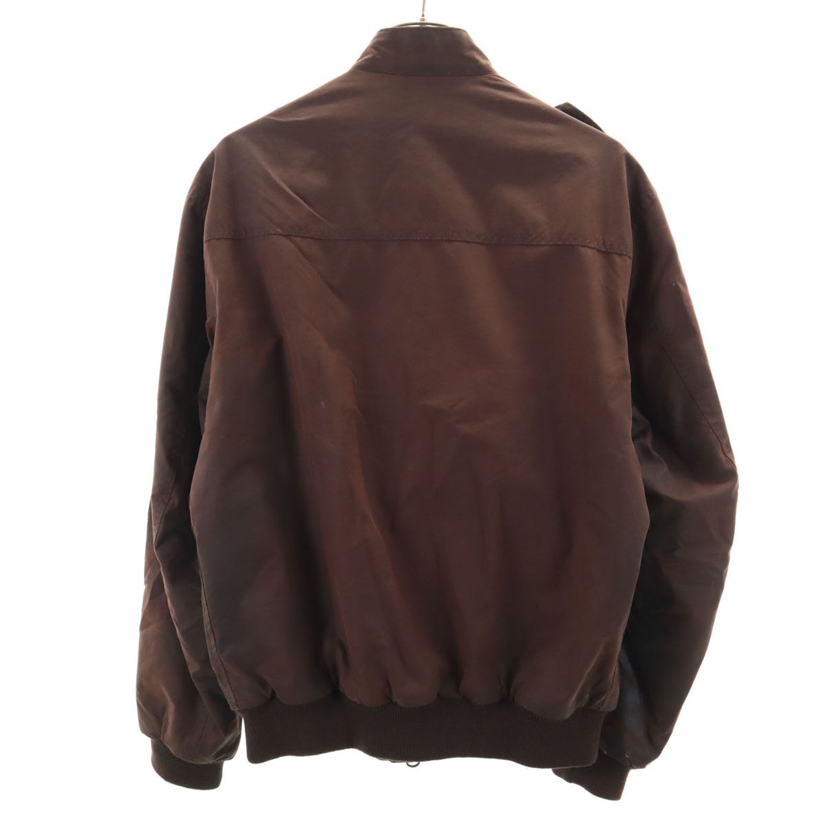 Barbour WAX FLYER JACKET A-2 ブルゾン ブラウン Barbour バブアー イングランド製 ワックスフライヤー ジャケット M