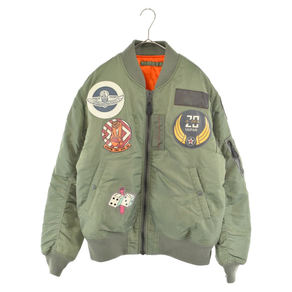 TOP GUN MA-1 フライトジャケット オリーブグリーン