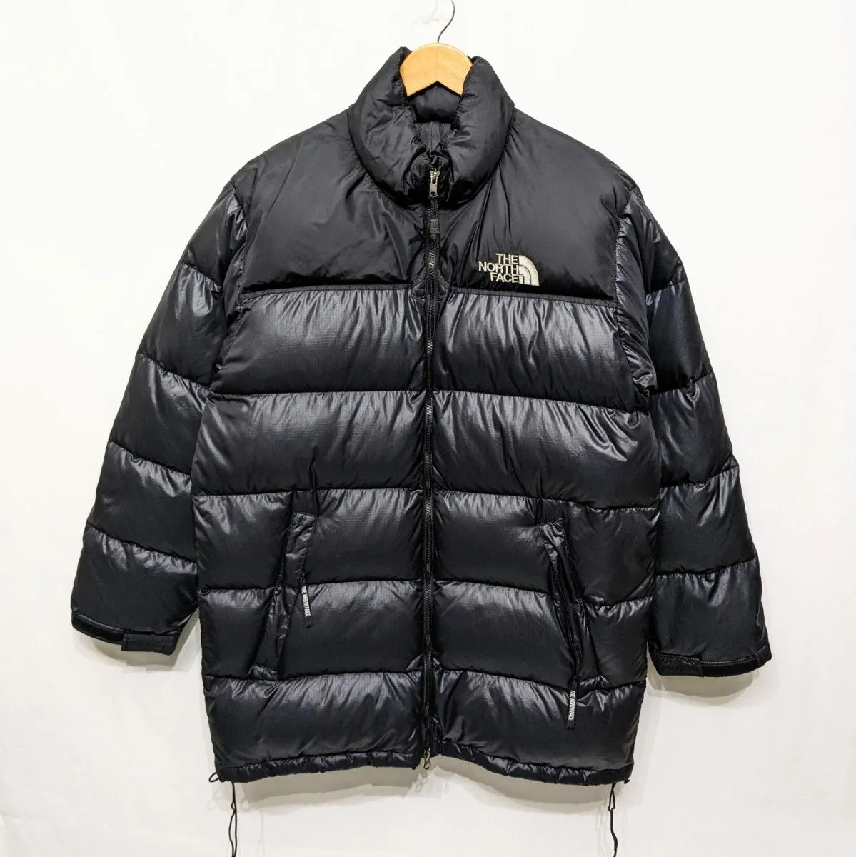 90s THE NORTH FACE ヌプシ ダウンジャケット M ブラック 黒